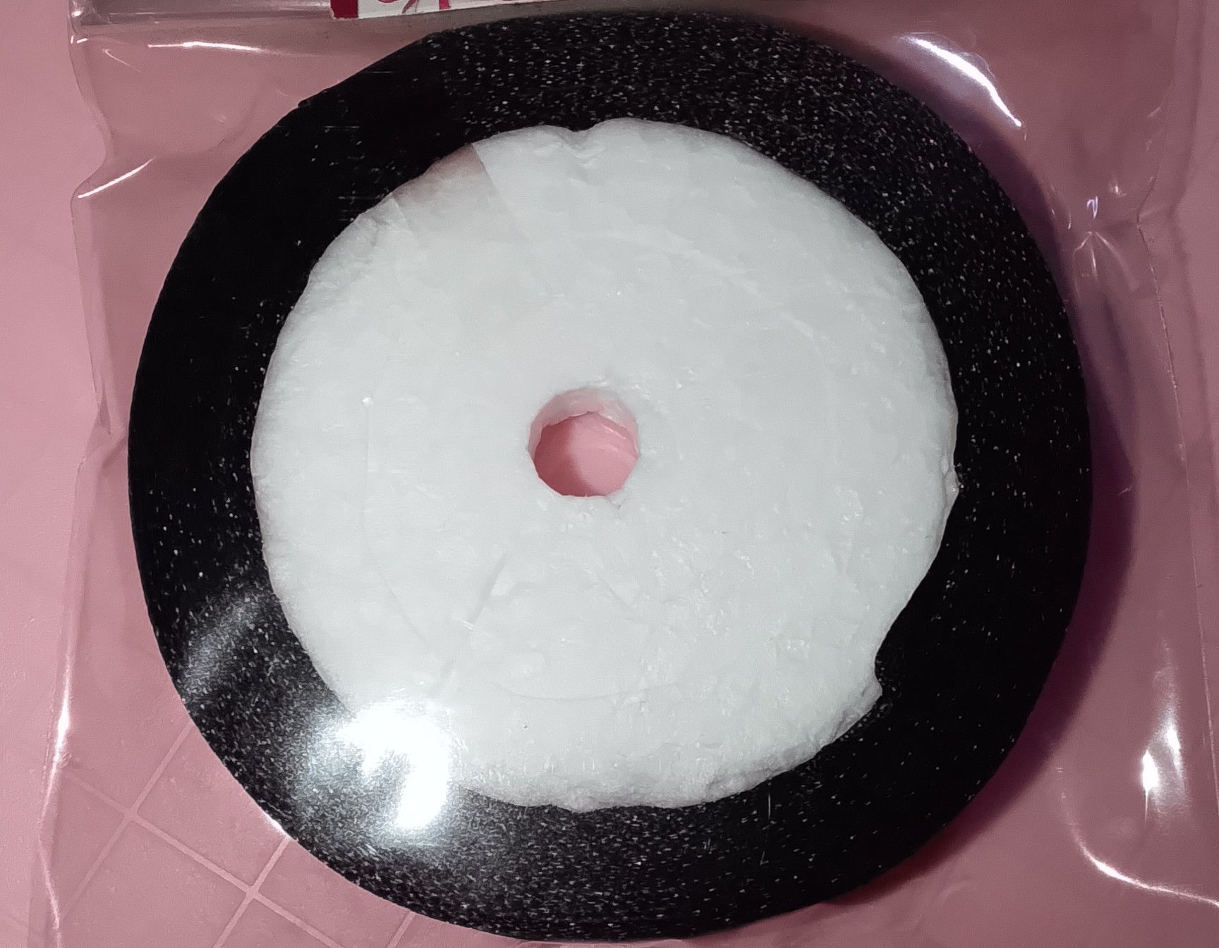 Pita Satin 1/2 Inch Warna Hitam Merek Mawar