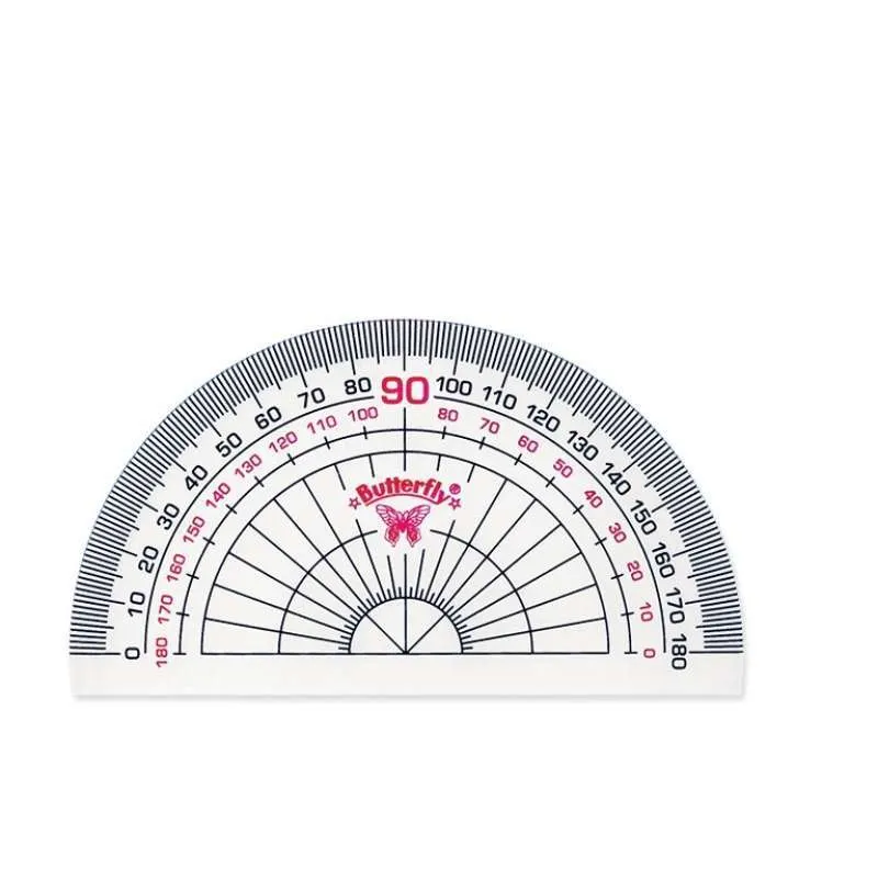 Butterfly Protractor Busur 180°/10cm